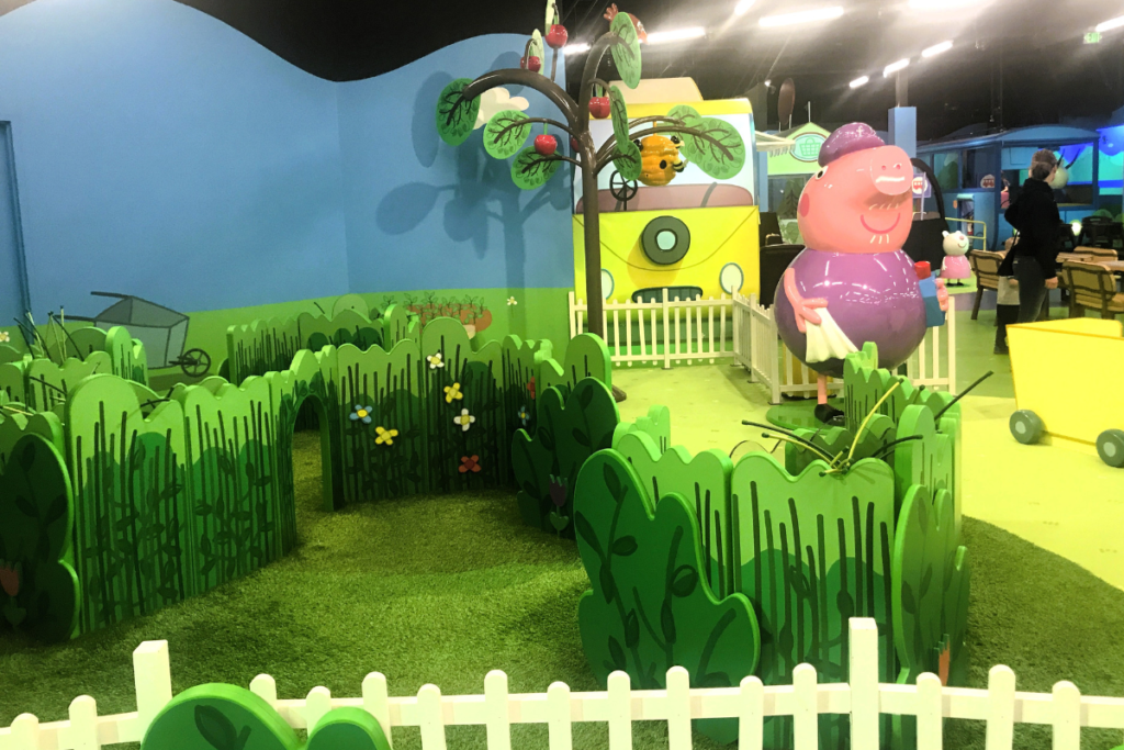 Sensory Garden and Grandpa Pig's Train